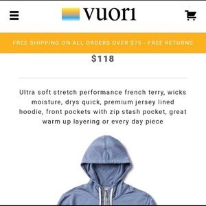 Vuori Active Sweater